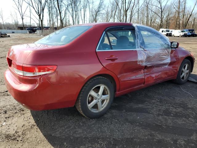 1HGCM56653A002952 - 2003 HONDA ACCORD EX RED photo 3