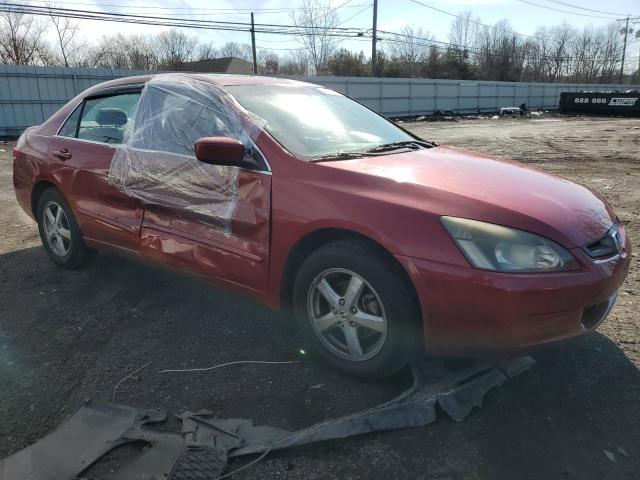 1HGCM56653A002952 - 2003 HONDA ACCORD EX RED photo 4