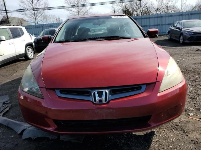 1HGCM56653A002952 - 2003 HONDA ACCORD EX RED photo 5