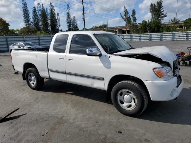 5TBRU34156S480387 - 2006 TOYOTA TUNDRA ACCESS CAB SR5 WHITE photo 4