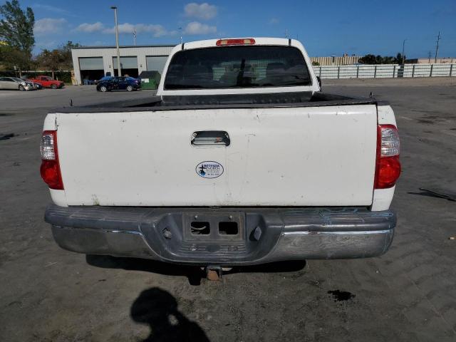 5TBRU34156S480387 - 2006 TOYOTA TUNDRA ACCESS CAB SR5 WHITE photo 6