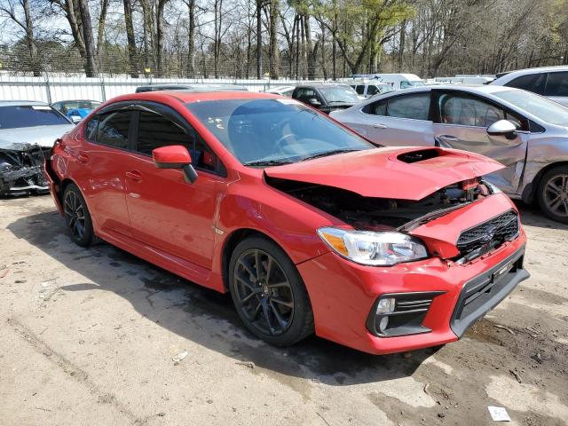 JF1VA1C65M9818615 - 2021 SUBARU WRX PREMIUM RED photo 4