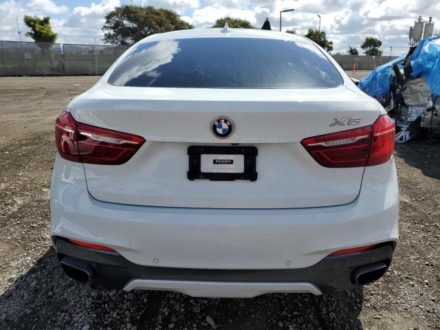 5UXKU6C36H0W38365 - 2017 BMW X6 XDRIVE50I WHITE photo 6