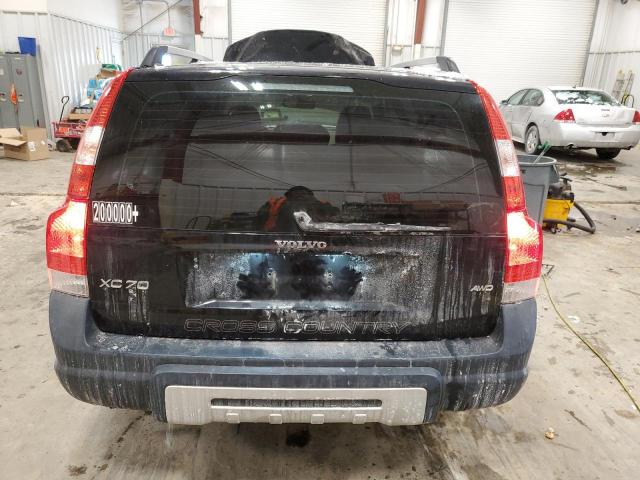 YV1SZ592551175467 - 2005 VOLVO XC70 BLACK photo 6