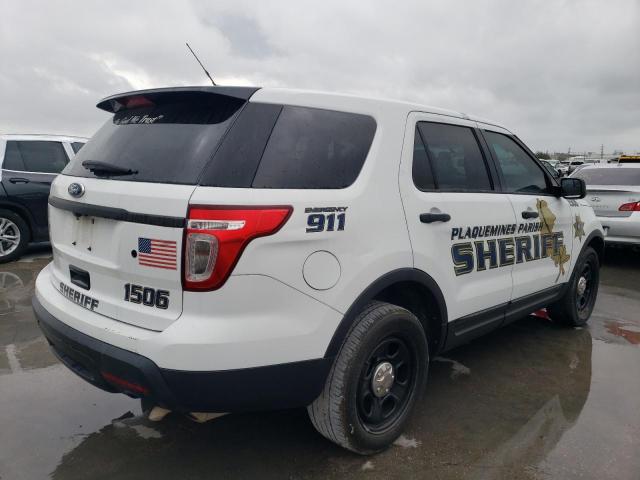 1FM5K8AR7FGC08027 - 2016 FORD EXPLORER POLICE INTERCEPTOR 白色 照片 3