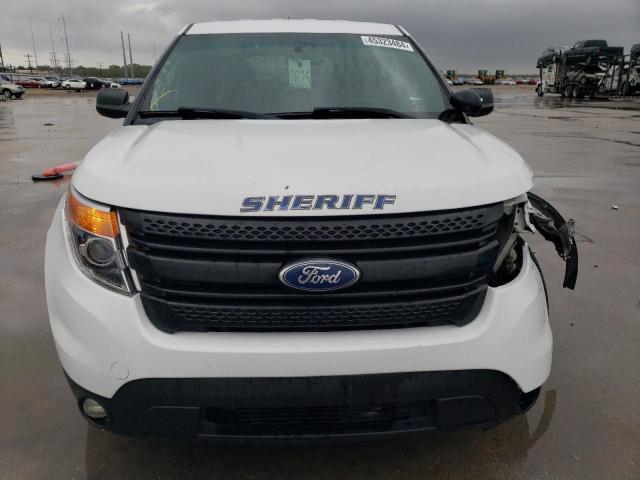 1FM5K8AR7FGC08027 - 2016 FORD EXPLORER POLICE INTERCEPTOR 白色 照片 5