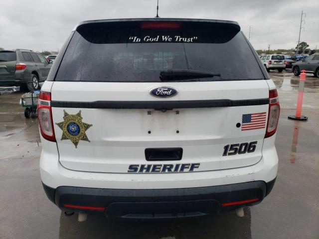 1FM5K8AR7FGC08027 - 2016 FORD EXPLORER POLICE INTERCEPTOR 白色 照片 6