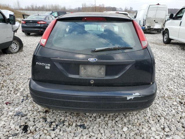 1FAHP31N27W331301 - 2007 FORD FOCUS ZX3 BLACK photo 6