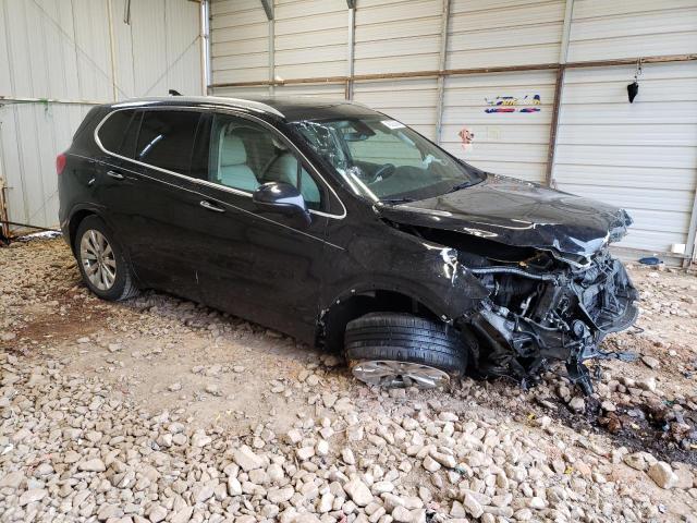 LRBFXBSA5HD110147 - 2017 BUICK ENVISION ESSENCE Սև լուսանկար 4