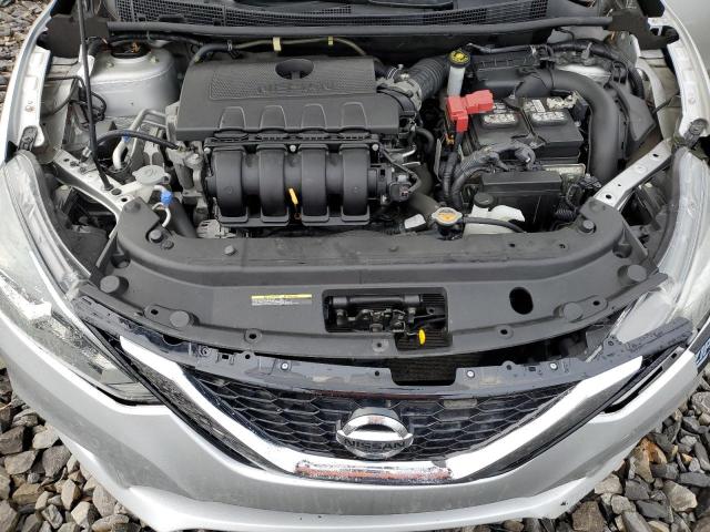 3N1AB7AP1KY409543 - 2019 NISSAN SENTRA S SILVER photo 11