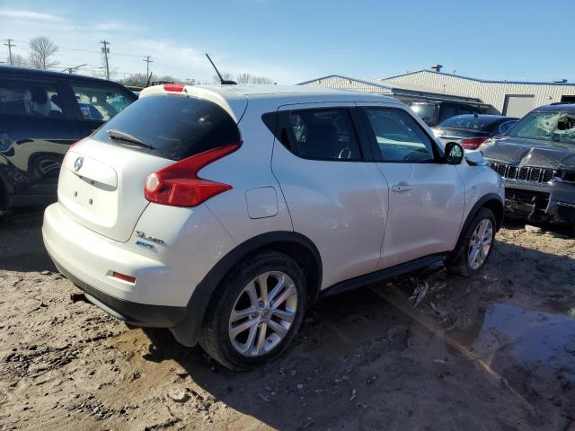 JN8AF5MVXET359260 - 2014 NISSAN JUKE S WHITE photo 3