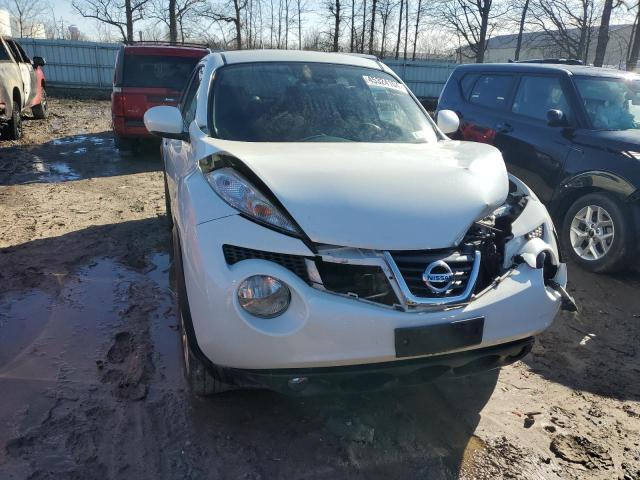 JN8AF5MVXET359260 - 2014 NISSAN JUKE S WHITE photo 5