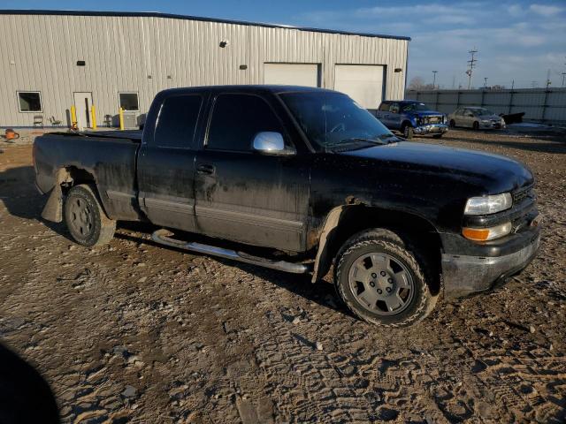 2GCEK19T921227598 - 2002 CHEVROLET SILVERADO K1500 BLACK photo 4