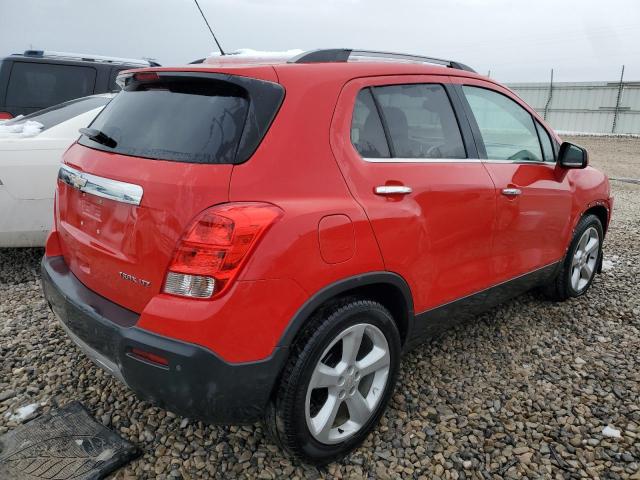 3GNCJNSB7FL169103 - 2015 CHEVROLET TRAX LTZ RED photo 3