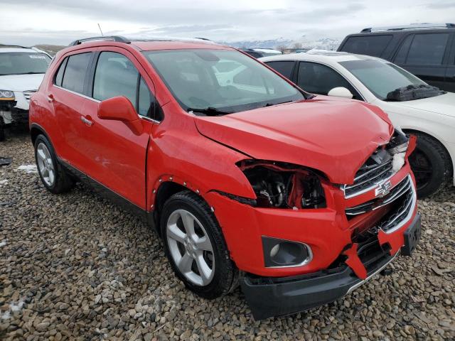 3GNCJNSB7FL169103 - 2015 CHEVROLET TRAX LTZ RED photo 4