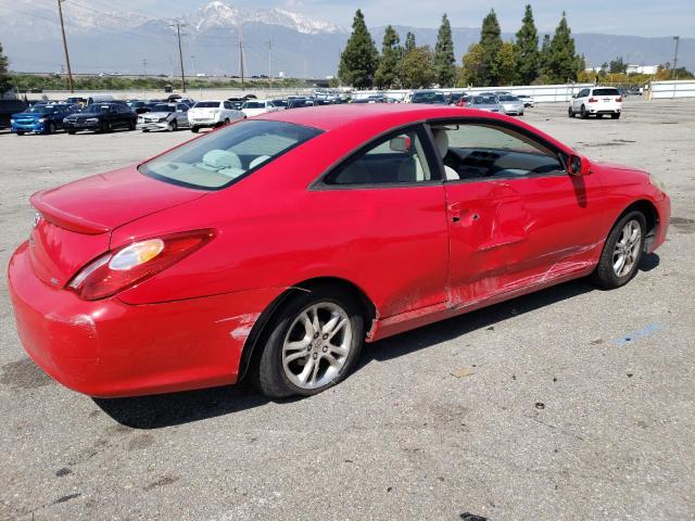 4T1CE38P75U507023 - 2005 TOYOTA CAMRY SOLA SE RED photo 3