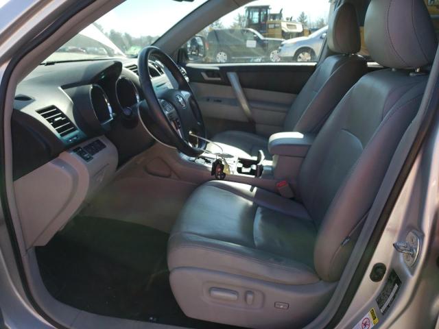 5TDBK3EH3CS148891 - 2012 TOYOTA HIGHLANDER BASE Argent photo 7