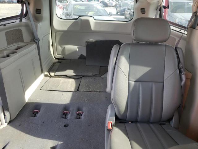 2A8HR54P58R783226 - 2008 CHRYSLER TOWN & COU TOURING წითელი ფოტო 10