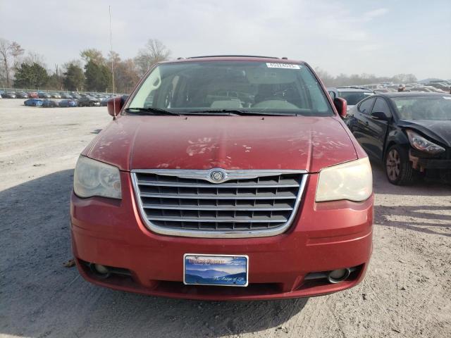 2A8HR54P58R783226 - 2008 CHRYSLER TOWN & COU TOURING RED photo 5