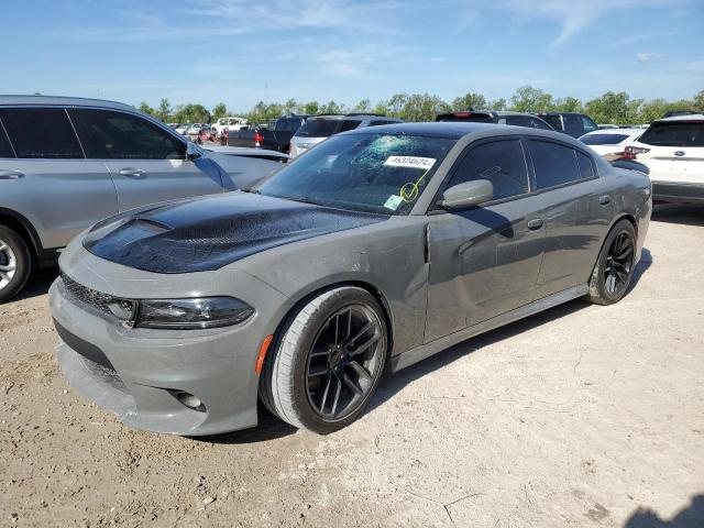 2C3CDXGJ7JH119724 - 2018 DODGE CHARGER R/T 392 GRAY photo 1