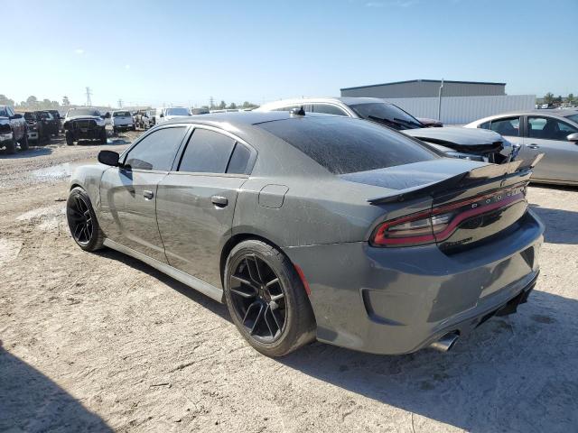 2C3CDXGJ7JH119724 - 2018 DODGE CHARGER R/T 392 GRAY photo 2
