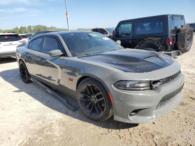 2C3CDXGJ7JH119724 - 2018 DODGE CHARGER R/T 392 GRAY photo 4