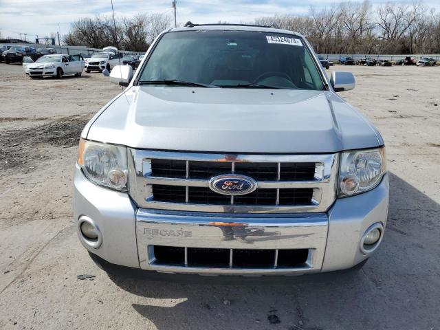 1FMCU0E74CKC47386 - 2012 FORD ESCAPE LIMITED SILVER photo 5