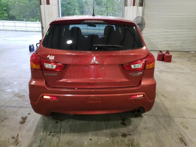 JA4AP3AU4CZ004579 - 2012 MITSUBISHI OUTLANDER ES RED photo 6