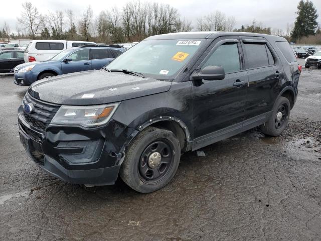 1FM5K8AR0GGA04753 - 2016 FORD EXPLORER POLICE INTERCEPTOR BLACK photo 1