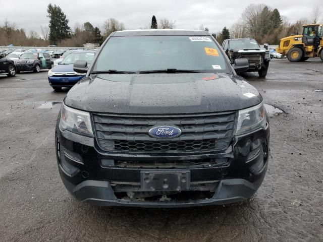 1FM5K8AR0GGA04753 - 2016 FORD EXPLORER POLICE INTERCEPTOR BLACK photo 5