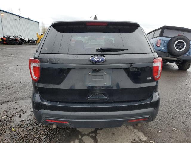 1FM5K8AR0GGA04753 - 2016 FORD EXPLORER POLICE INTERCEPTOR BLACK photo 6