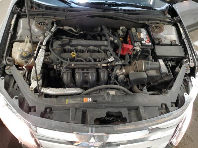 3FAHP0JA2CR244278 - 2012 FORD FUSION SEL GRAY photo 11