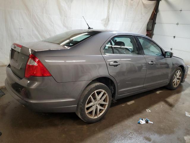 3FAHP0JA2CR244278 - 2012 FORD FUSION SEL GRAY photo 3