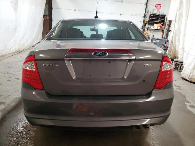 3FAHP0JA2CR244278 - 2012 FORD FUSION SEL GRAY photo 6