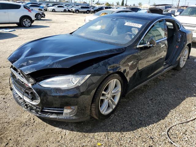 5YJSA1H10EFP58650 - 2014 TESLA MODEL S BLACK photo 1