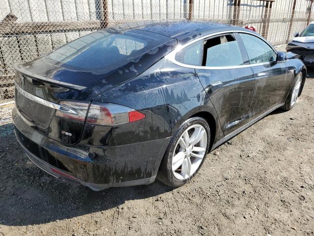 5YJSA1H10EFP58650 - 2014 TESLA MODEL S BLACK photo 3