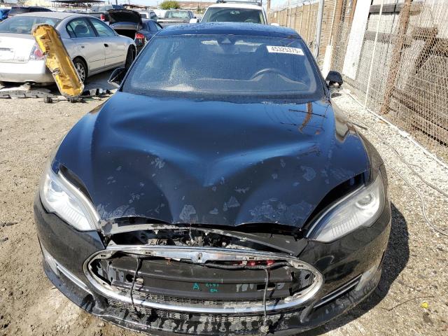 5YJSA1H10EFP58650 - 2014 TESLA MODEL S BLACK photo 5