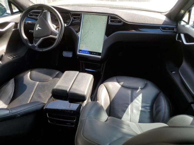 5YJSA1H10EFP58650 - 2014 TESLA MODEL S BLACK photo 8