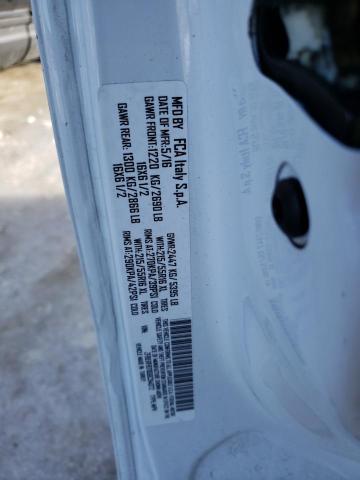 ZFBERFBT8G6C94072 - 2016 RAM PROMASTER SLT Սպիտակ լուսանկար 13