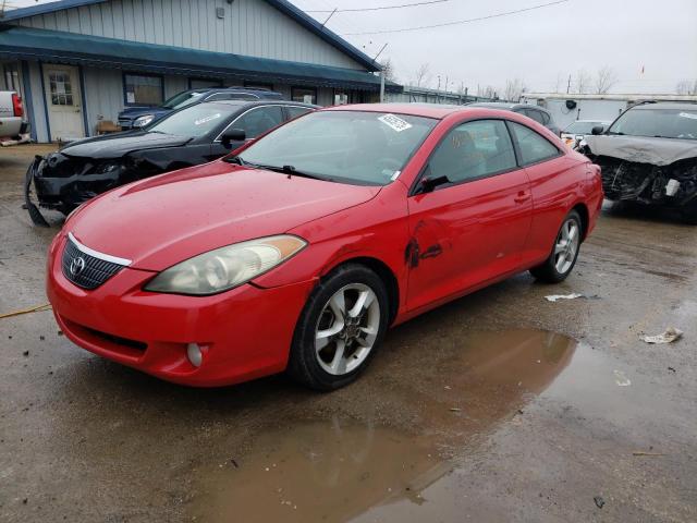 4T1CA38P74U023251 - 2004 TOYOTA CAMRY SOLA SE RED photo 1