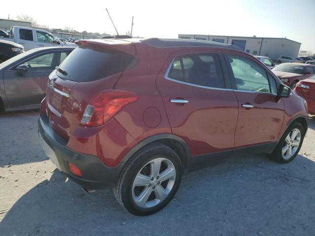 KL4CJCSB7FB167635 - 2015 BUICK ENCORE RED photo 3