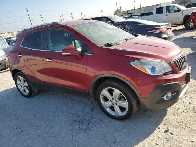 KL4CJCSB7FB167635 - 2015 BUICK ENCORE RED photo 4