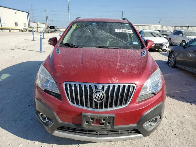 KL4CJCSB7FB167635 - 2015 BUICK ENCORE RED photo 5