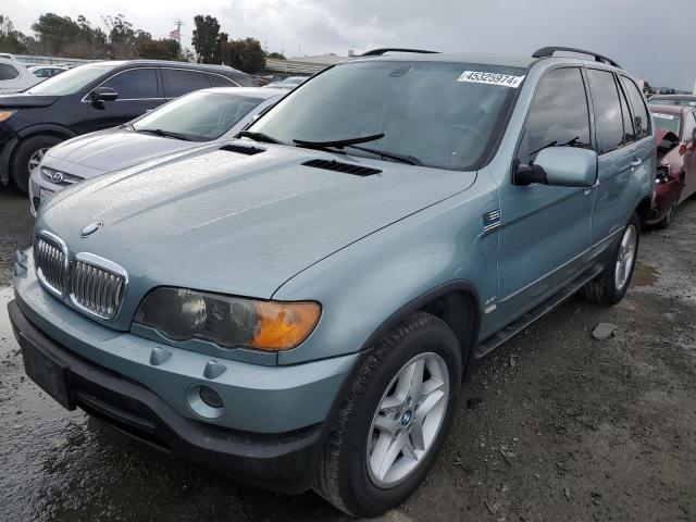 5UXFB33563LH41173 - 2003 BMW X5 4.4I TURQUOISE photo 1