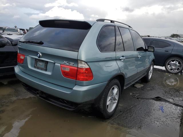 5UXFB33563LH41173 - 2003 BMW X5 4.4I TURQUOISE photo 3