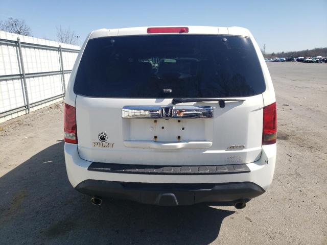 5FNYF4H73EB037269 - 2014 HONDA PILOT EXLN WHITE photo 6