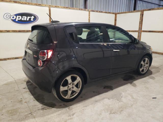 1G1JE6SB8F4109307 - 2015 CHEVROLET SONIC LTZ GRAY photo 3