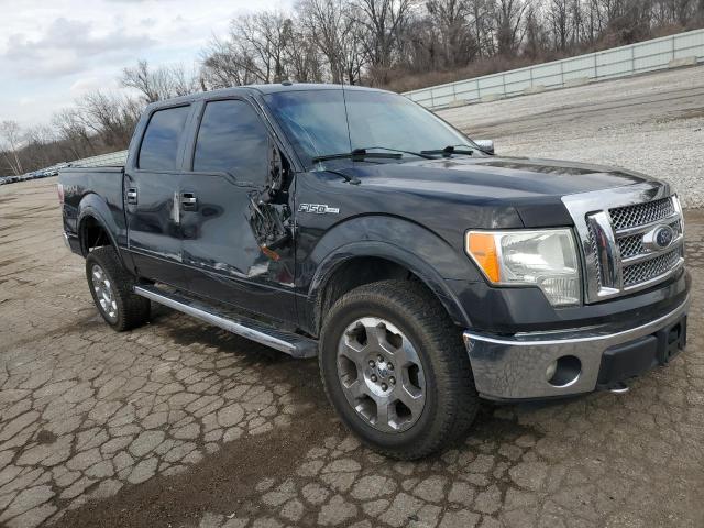 1FTFW1EF6BFA51255 - 2011 FORD F150 SUPERCREW BLACK photo 4