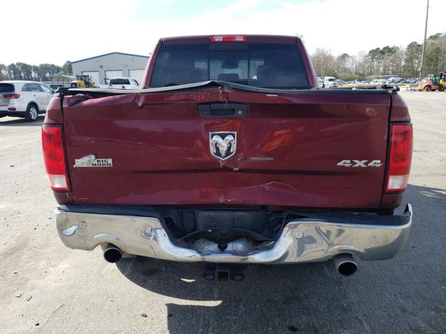 3C6RR7LT7GG331747 - 2016 RAM 1500 SLT BURGUNDY photo 6