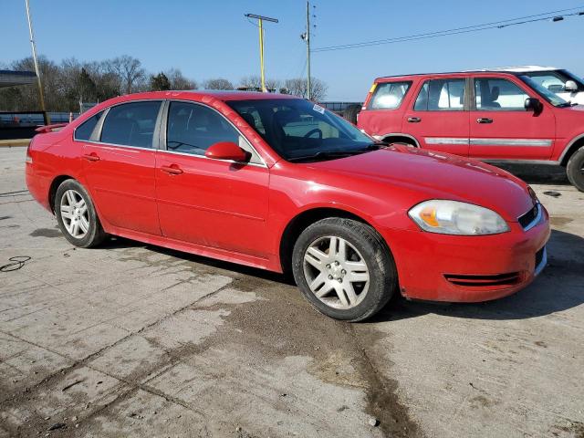 2G1WG5E30D1117182 - 2013 CHEVROLET IMPALA LT RED photo 4